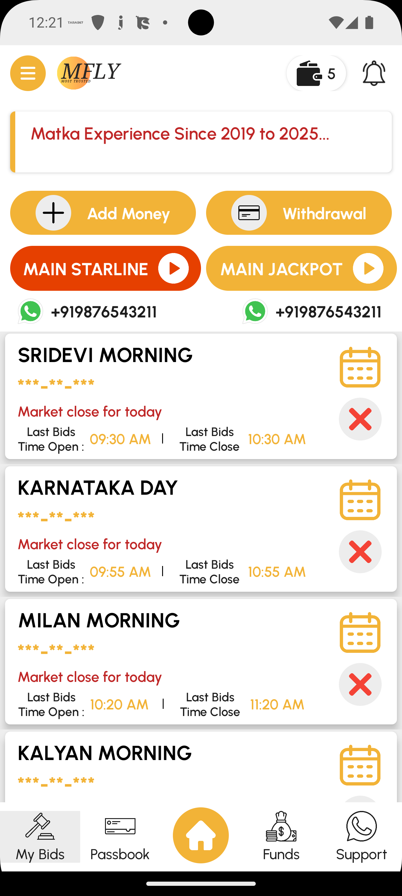 online matka app